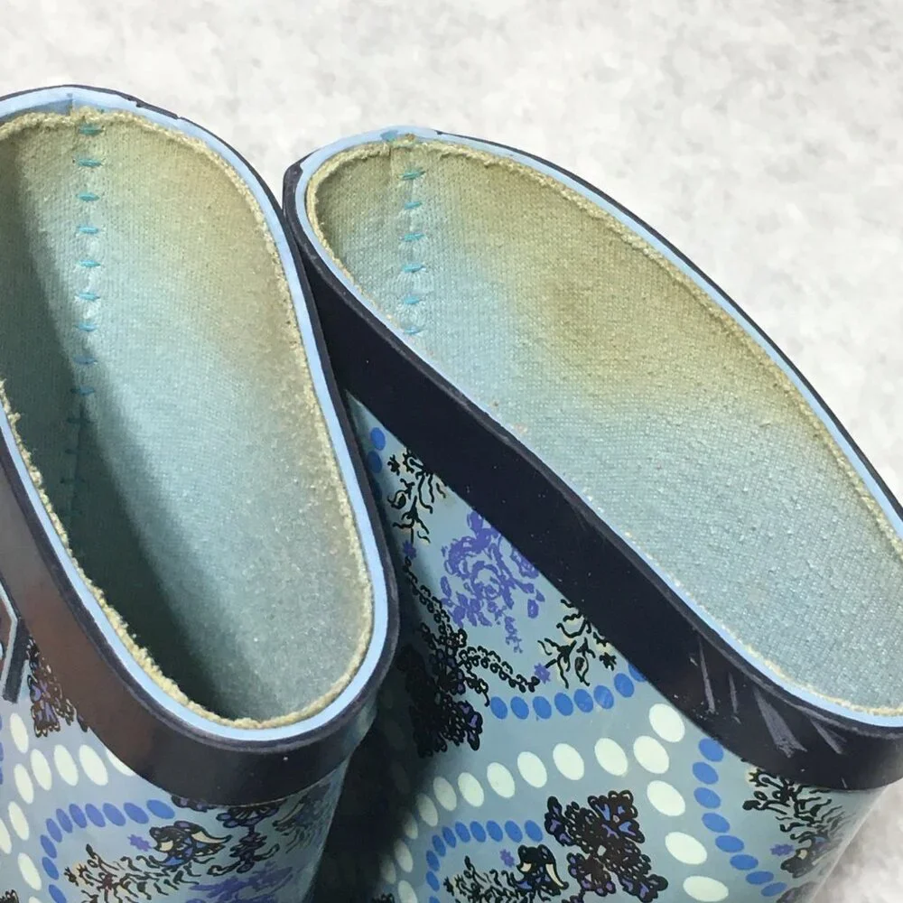Hartstrings Toddler Rainboots Size 6 Blue